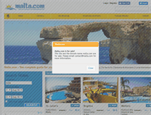 Tablet Screenshot of malta.com