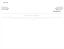 Tablet Screenshot of malta.de